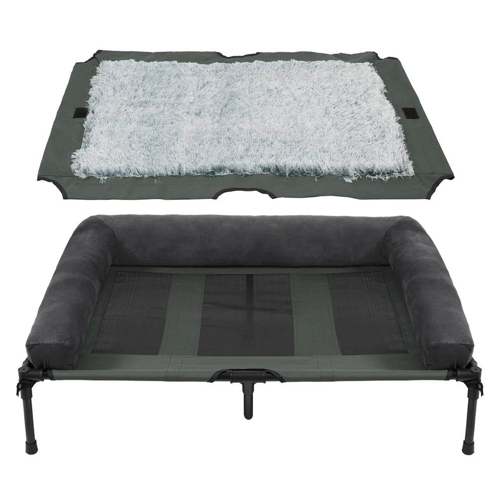 DOGHAVEN – Elevated Dog Bed for Garden & Outdoor