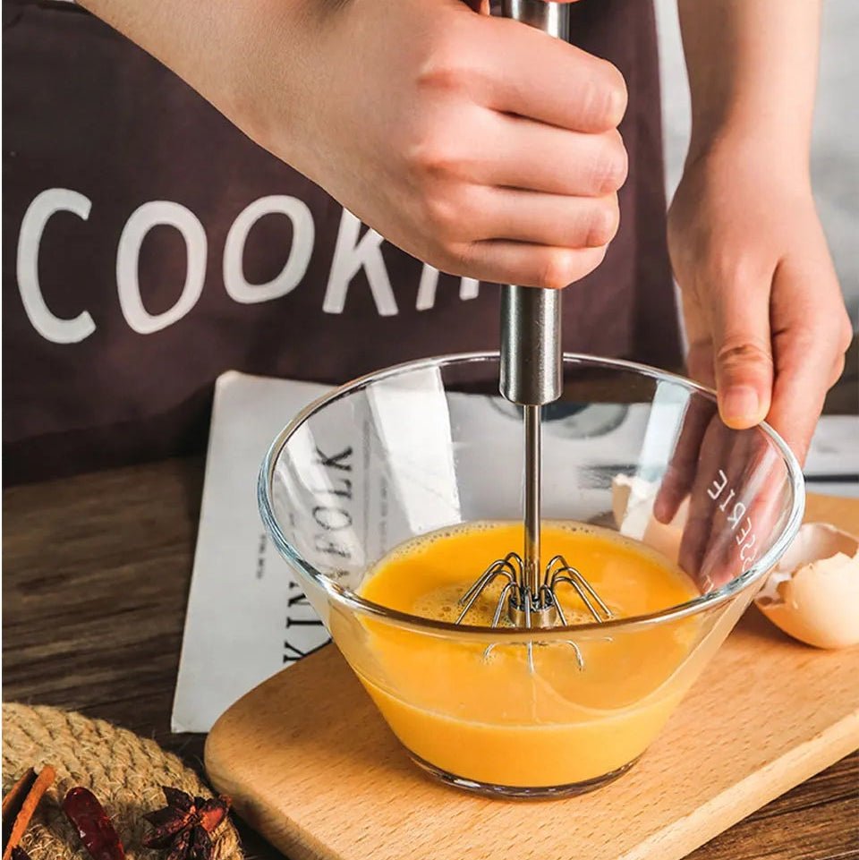 FROTHGEAR – Frullatore a mano per caffè con frusta rotante