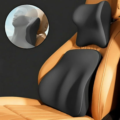 MEMORIDE – Memory Foam Auto-Nacken- & Lendenkissen für maximalen Komfort