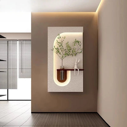 VERDILUX – Tableau mural avec plante intégrée pour des espaces élégants