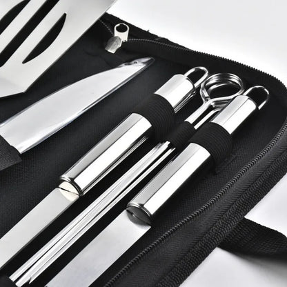 GrillMaster RVS Keukengerei Set – Premium Grillgereedschap voor Buitengebruik