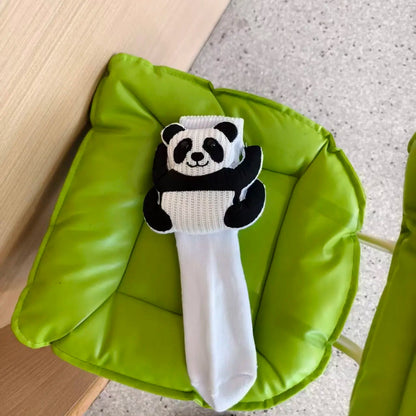 HUGFOOT – Kuschelige Haussocken mit Niedlichem 3D-Tierakzent & Sicherer Rutschfester Sohle