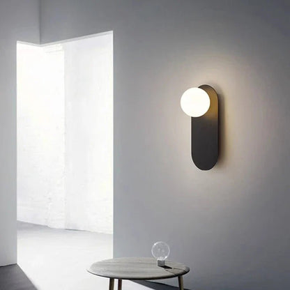 FERAVIBE – Lámpara de pared de hierro colorida nórdica