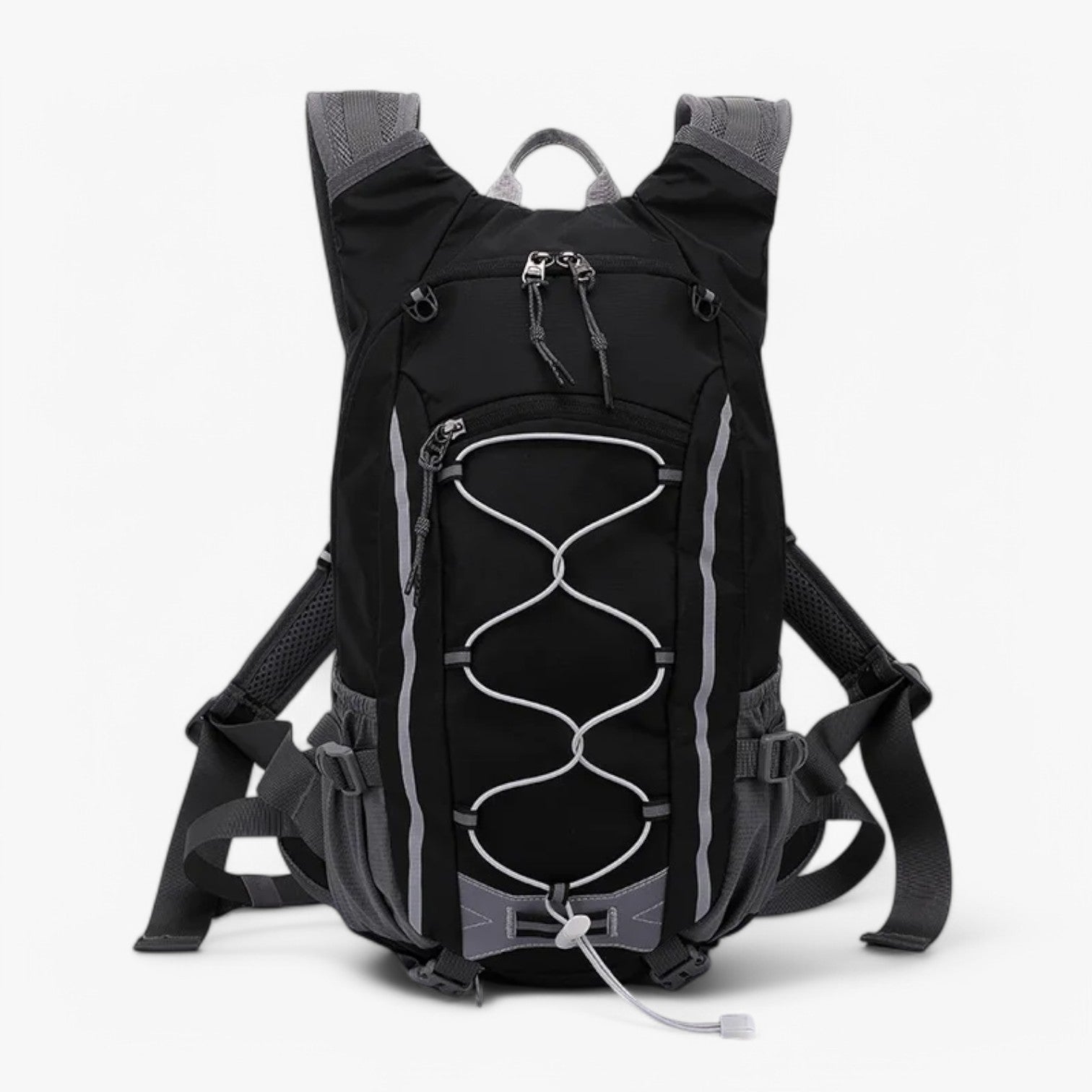 Leichter Rucksack Herren 20L für Wandern und Radfahren, Wasserresistentes Nylon, Verstellbare Schultergurte-3