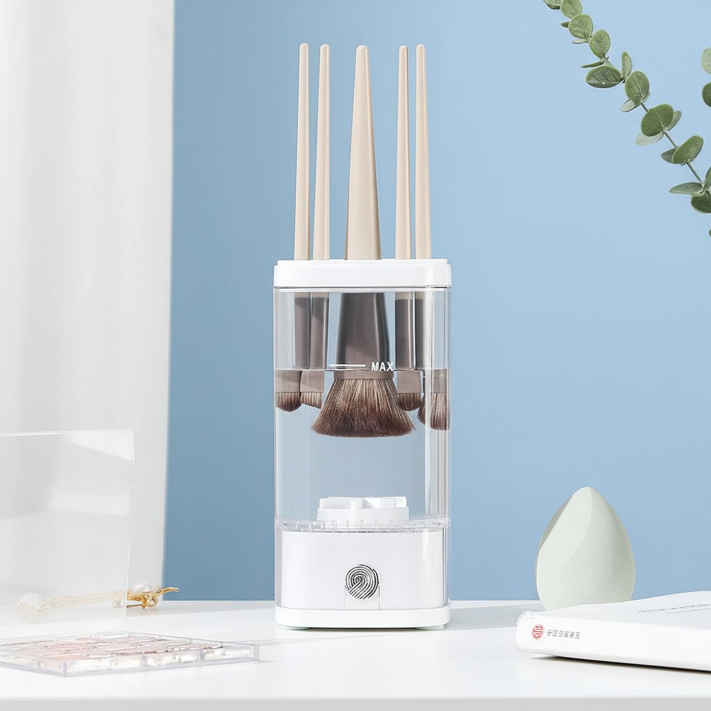 BEAUTYSPIN – Pulitore automatico per pennelli per più spazzole contemporaneamente