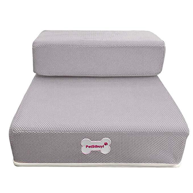 DOGSTEP PRO - Luxury dog steps for safe access to couch & bed