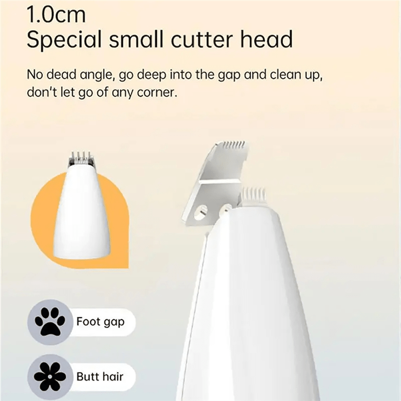 PetGroom Pro – 4-in-1 Haustier-Trimmer (Fell- & Krallenpflege in einem Gerät)