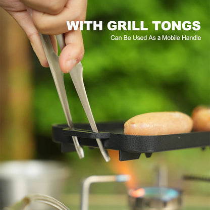 CampMaster mini grill plate set - Portable outdoor cookware