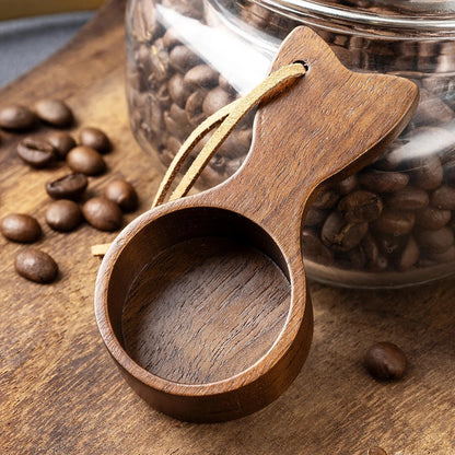 AROMORA – Cucharilla medidora de madera para café molido