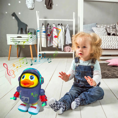 QUACKJOY – Interactive Dancing Duck Toy with Light & Music