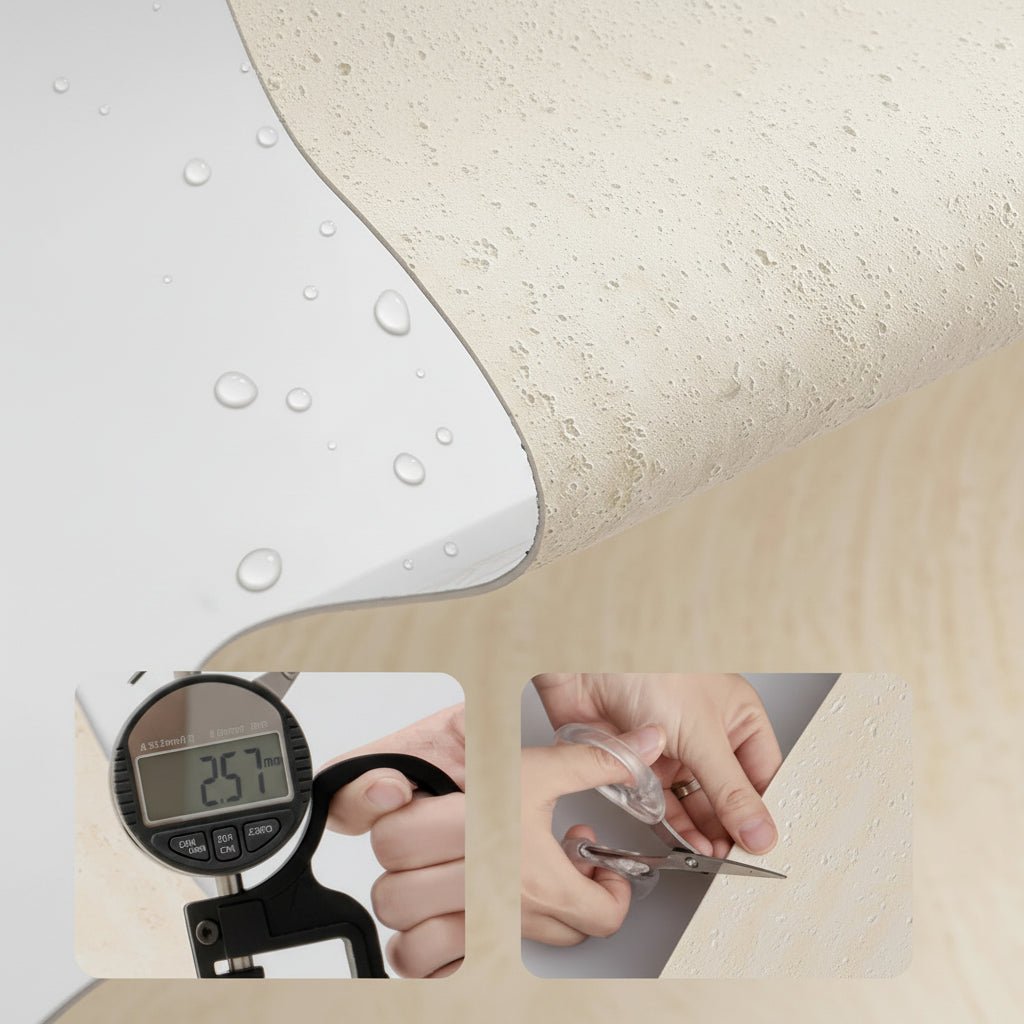 TRAVORA – 3D Wandverkleidung in Travertin-Optik dick & strukturiert
