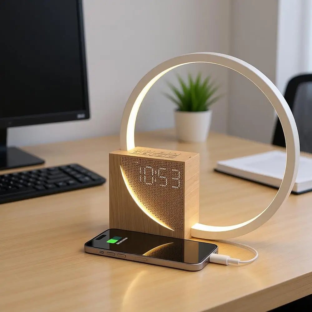 LUXPORTA – LED nachtlampje met USB-aansluiting en elegant design