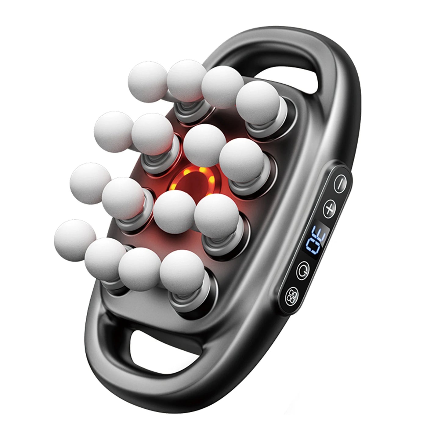 Truvion – Massaggiatore per tessuti profondi con 16 nodi massaggianti e funzione riscaldante