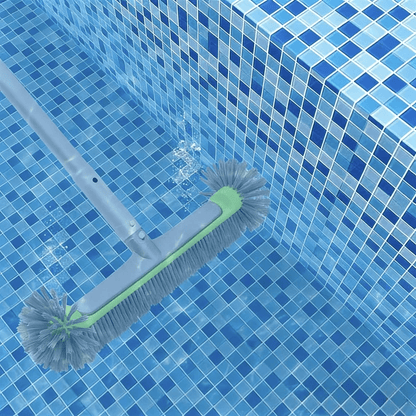 POOLBRUSH – Brosse en aluminium pour piscine, pour murs et coins