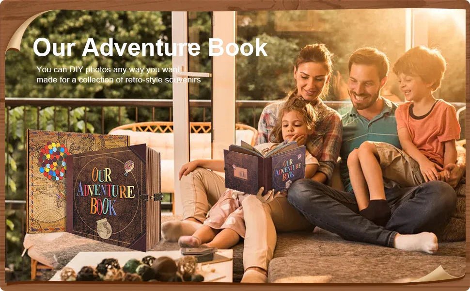 MEMORIA – album photo DIY de scrapbooking de 146 pages pour souvenirs et aventures