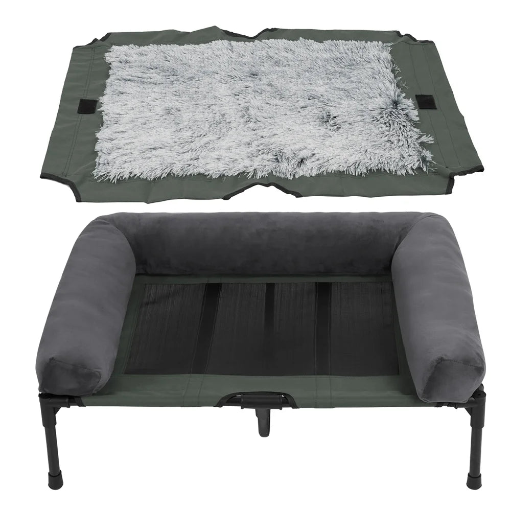 DOGHAVEN – Elevated Dog Bed for Garden & Outdoor