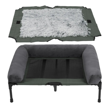 DOGHAVEN – Elevated Dog Bed for Garden & Outdoor