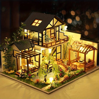 HOBBIX – Mini kit de maison en bois pour adolescents et adultes
