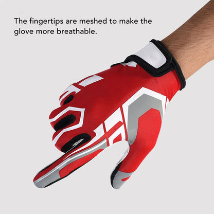 GRIPSTER – Gants de baseball et football antidérapants avec haute adhérence et rembourrage de protection pour jeunes et adultes