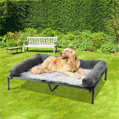 DOGHAVEN – Elevated Dog Bed for Garden & Outdoor