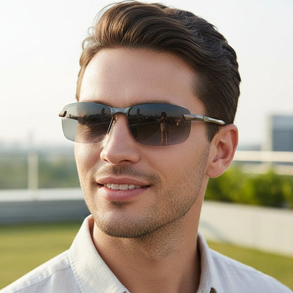 GLAREXO – Gafas de sol polarizadas fotocromáticas para comodidad sin deslumbramiento y uso versátil