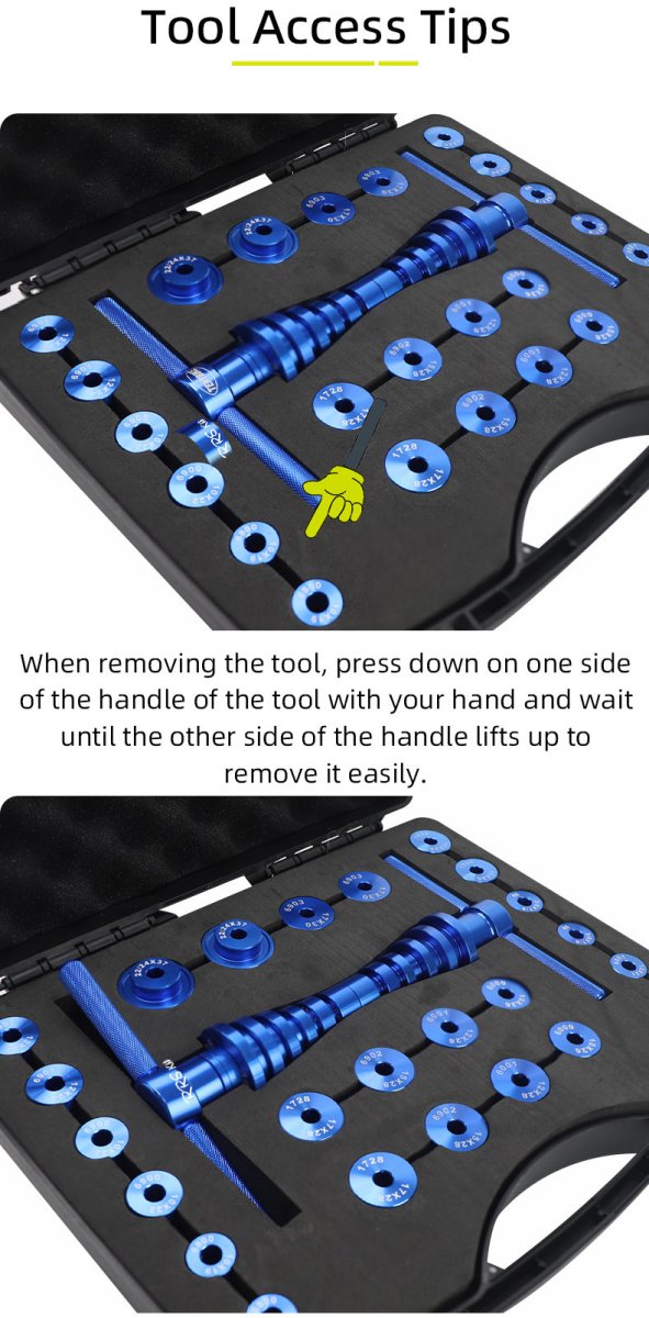 BEARFIT PRO - Bearing press-fit tool for bicycles & bottom brackets - CNC aluminium