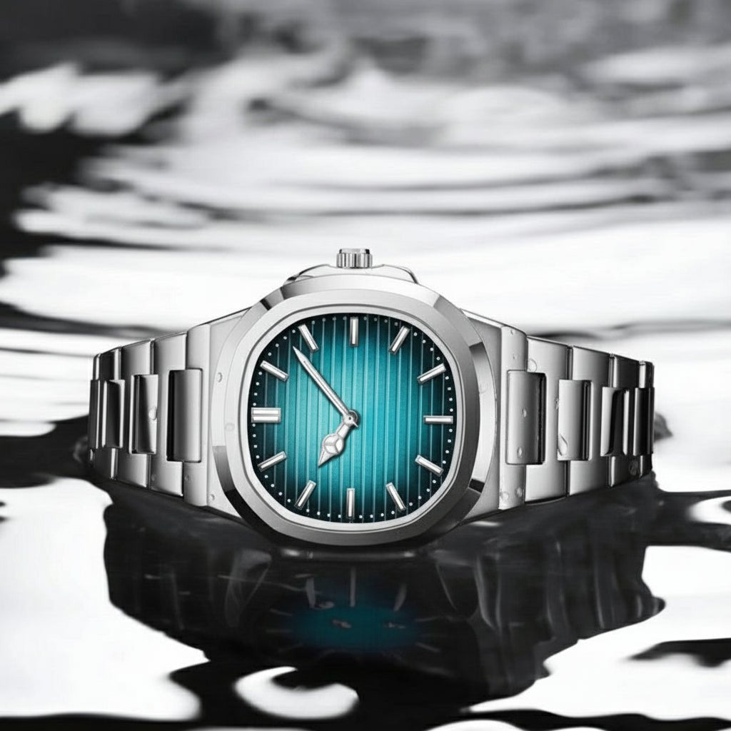 IRONBLOCK – Montre militaire carrée robuste et étanche pour hommes