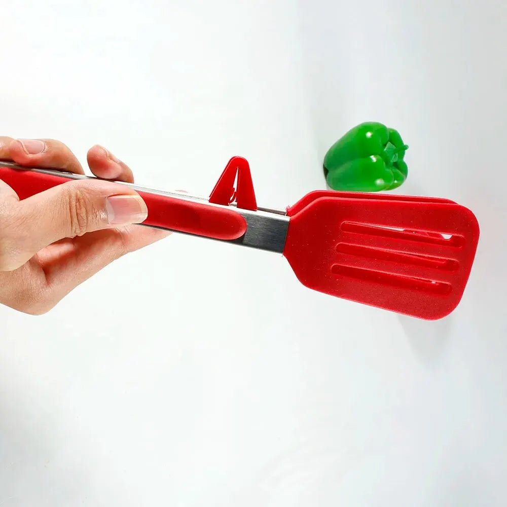 SILICLIP – Silikon BBQ Zange mit Anti-Verbrennungsgriff