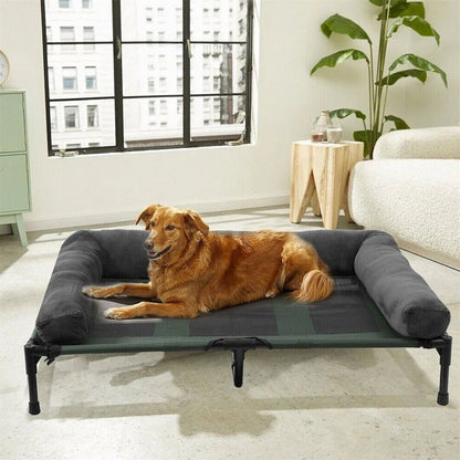 DOGHAVEN – Elevated Dog Bed for Garden & Outdoor