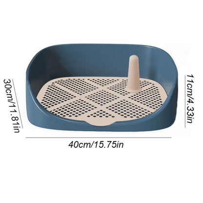 NOCLEANUP – Toilettentrainer für Welpen mit Anti-Splash-Rand