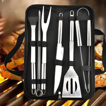 GrillMaster RVS Keukengerei Set – Premium Grillgereedschap voor Buitengebruik