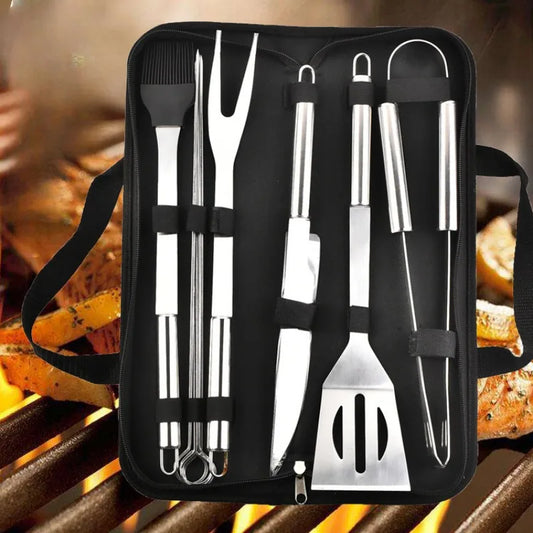 GrillMaster RVS Keukengerei Set – Premium Grillgereedschap voor Buitengebruik