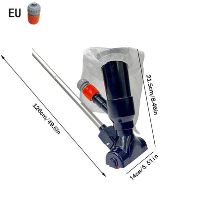 POOLVAC – Set di pulizia per aspirapolvere piscina e skimmer