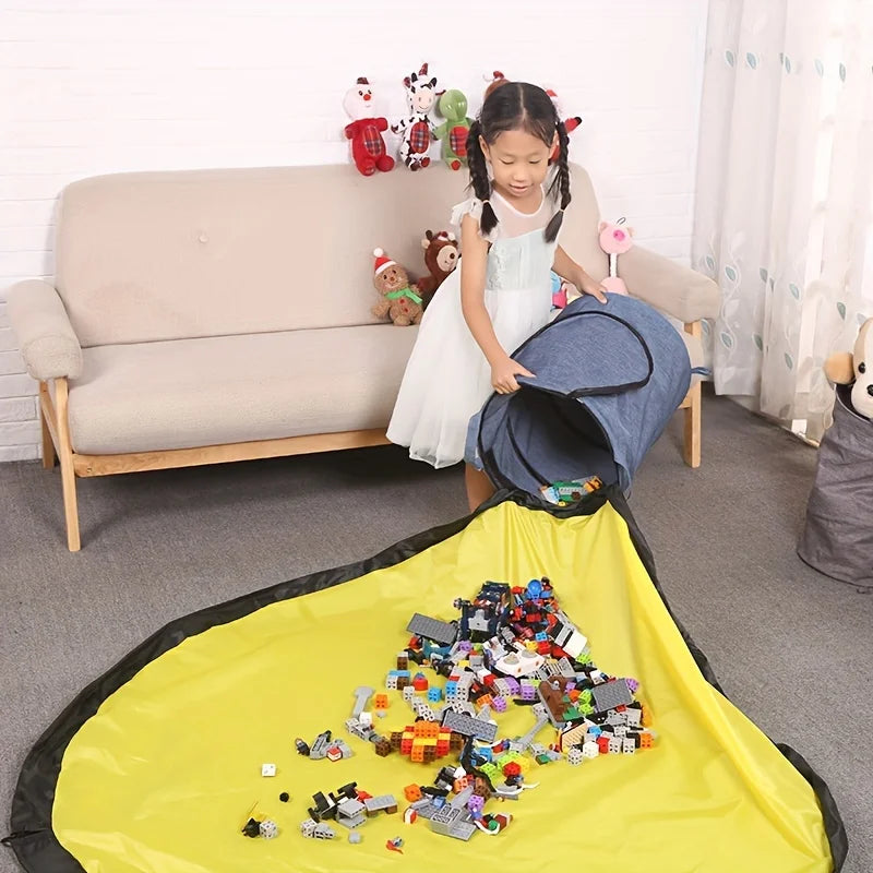 Aufbewahrungskiste Spielzeug mit Abnehmbarer Spielmatte für Kinderzimmer – Praktische Spielzeugaufbewahrung-2