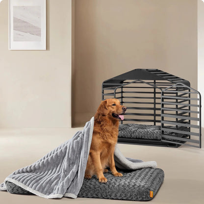 DOGCOMFY – Cojín suave para perros grandes