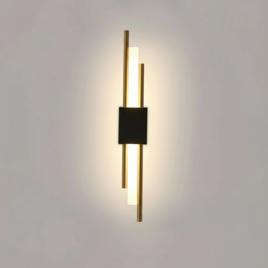 COPERLINE – Moderne LED-Wandleuchte aus Metall & Acryl mit 3 Lichtfarben