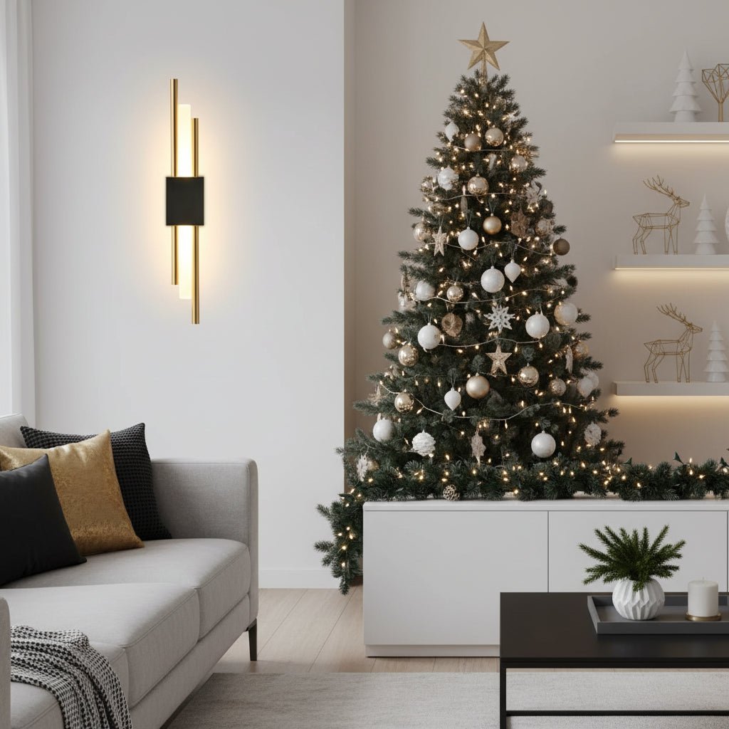 COPERLINE – Moderne LED-Wandleuchte aus Metall & Acryl mit 3 Lichtfarben