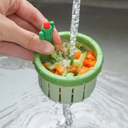 CACTORA – Filtro per scarico cucina a forma di cactus contro le ostruzioni