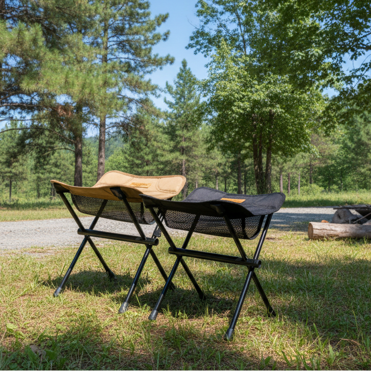 FOLDIXA – Draagbare campingstoel van aluminiumlegering