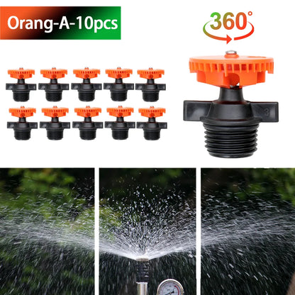 Variant image for Automatische 360 Grad Sprinklerköpfe für effiziente Gartenbewässerung – 10 Stück-1
