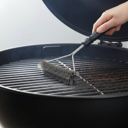 FLAMEBRUSH – Stainless Steel Grill Brush for Barbecue Cleaning