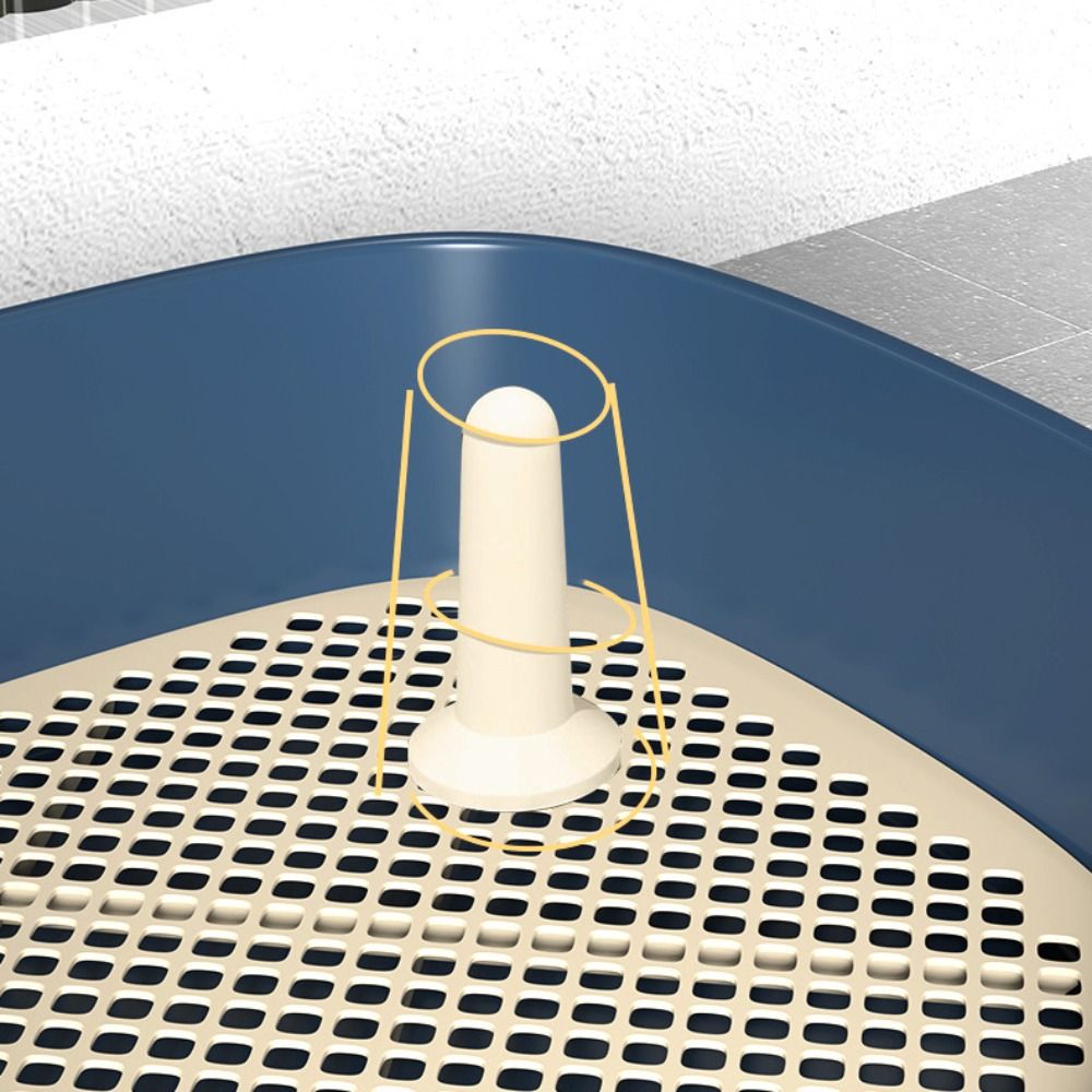 NOCLEANUP – Toilettentrainer für Welpen mit Anti-Splash-Rand