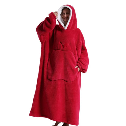 Variant image for Übergroßer Fleece Hoodie für ultimativen Komfort und Entspannung-6
