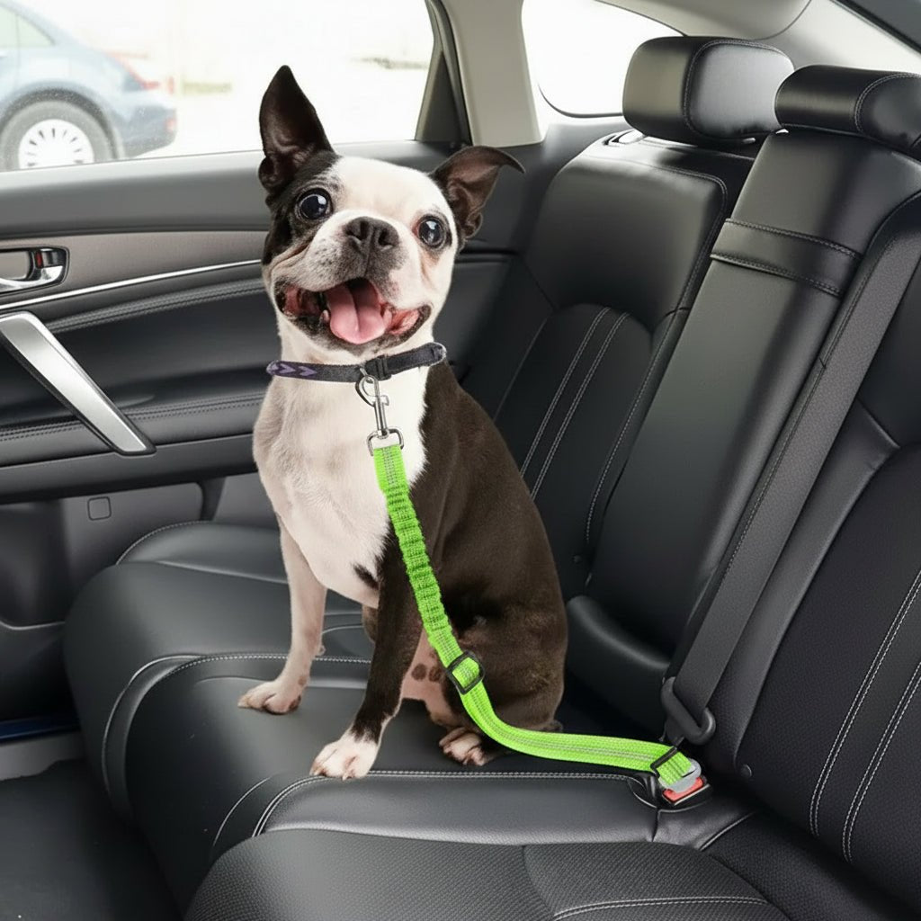 SAFETAIL – Verstellbarer Sicherheitsgurt für Hunde im Auto