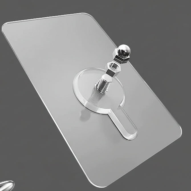 TRACELESS – Ganchos de pared sin residuos 10 piezas transparentes y resistentes