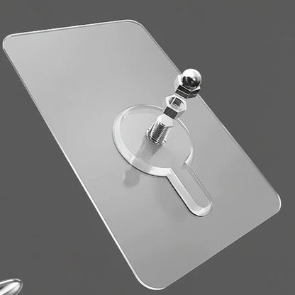 TRACELESS – Ganchos de pared sin residuos 10 piezas transparentes y resistentes