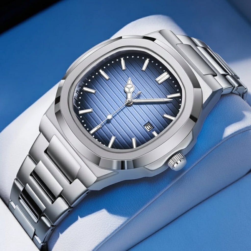 IRONBLOCK – Montre militaire carrée robuste et étanche pour hommes