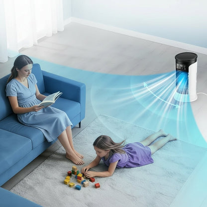FRESHWIND – 3-in-1 Portable Air Cooler with Humidifier and LED Night Light
