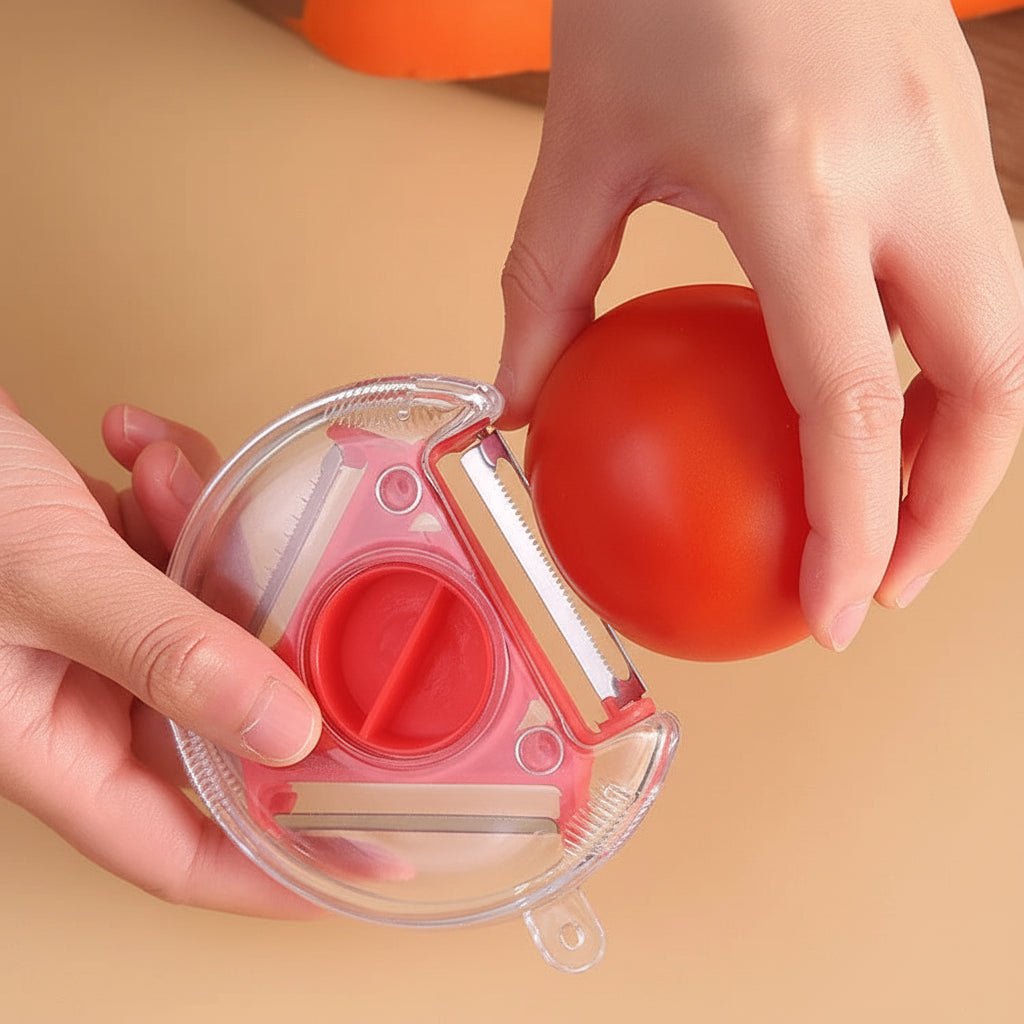PEELPRO – 3-in-1 Kitchen Peeler with Stainless Steel Blades & Eye Remover