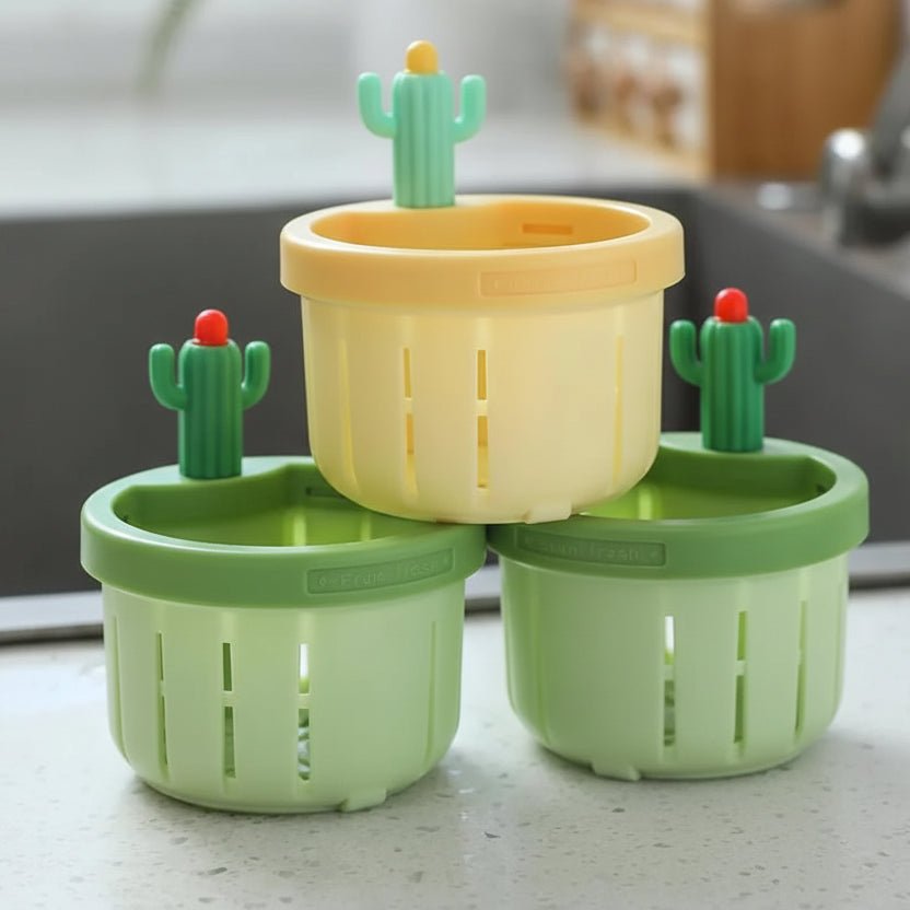 CACTORA – Filtro per scarico cucina a forma di cactus contro le ostruzioni